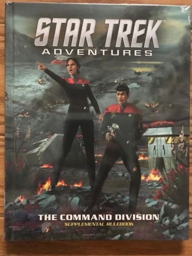 Star Trek Adventures RPG Command Division Supplement (HC) (*See Per Order Flat Rate Shipping)