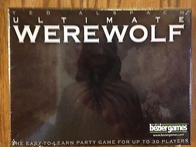 Ultimate Werewolf: Revised Edition by BEZIER GAMES (*See Per Order Flat Rate Shipping)