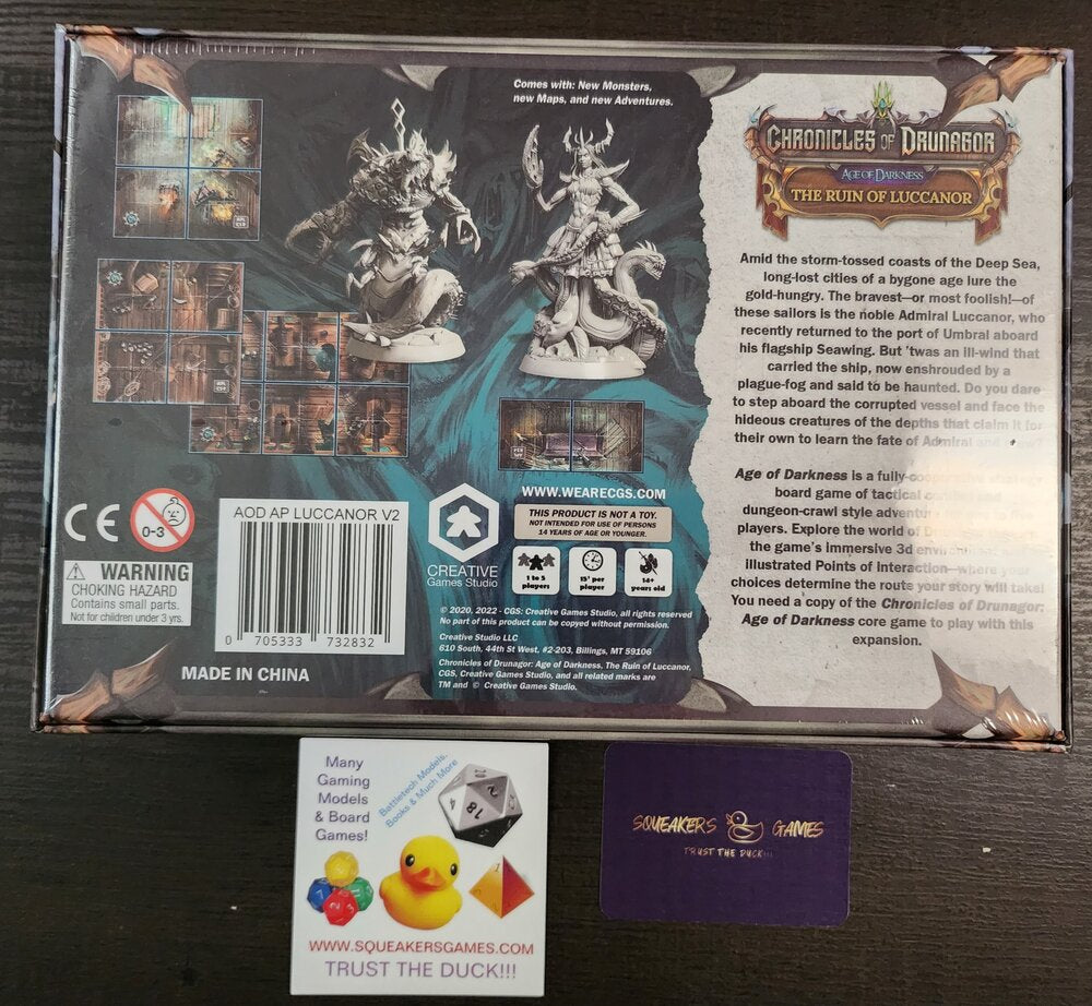 Chronicles of Drunagor Age of Darkness The Ruin of Luccanor (*See Per Order Flat Rate Shipping)