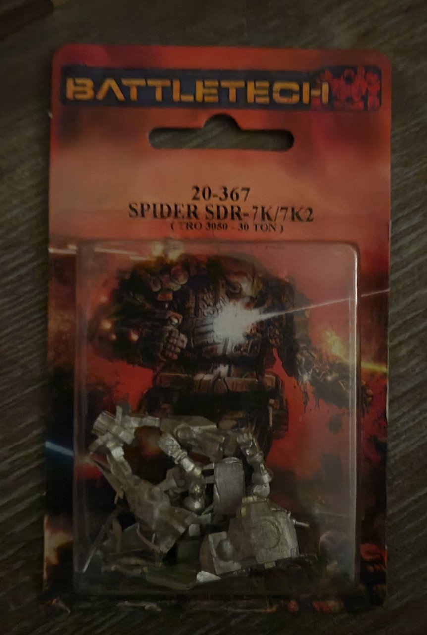 BattleTech 20-367 Spider SDR-7K (*See Per Order Flat Rate Shipping)