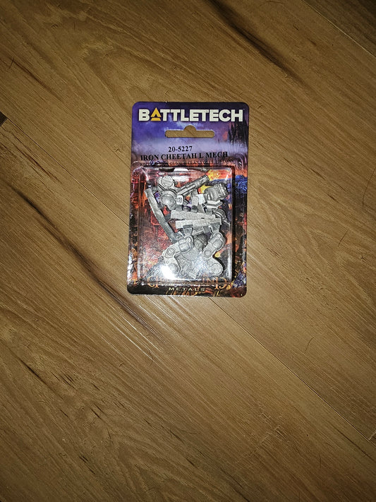Battletech Iron Cheetah L Mech 20-5227 (*See Per Order Flat Rate Shipping)
