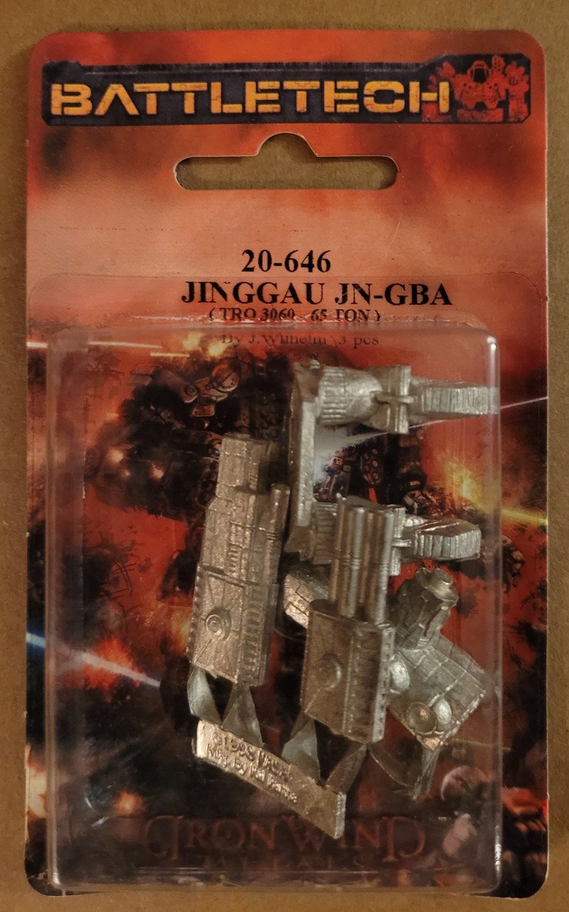 BattleTech 20-646 Jinggau JN-G8A (*See Per Order Flat Rate Shipping)