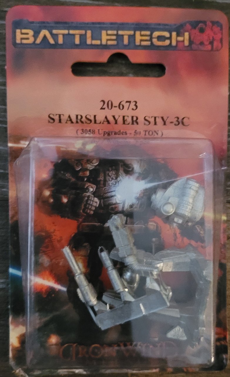 BattleTech 20-673 StarSlayer STY-3C (*See Per Order Flat Rate Shipping)
