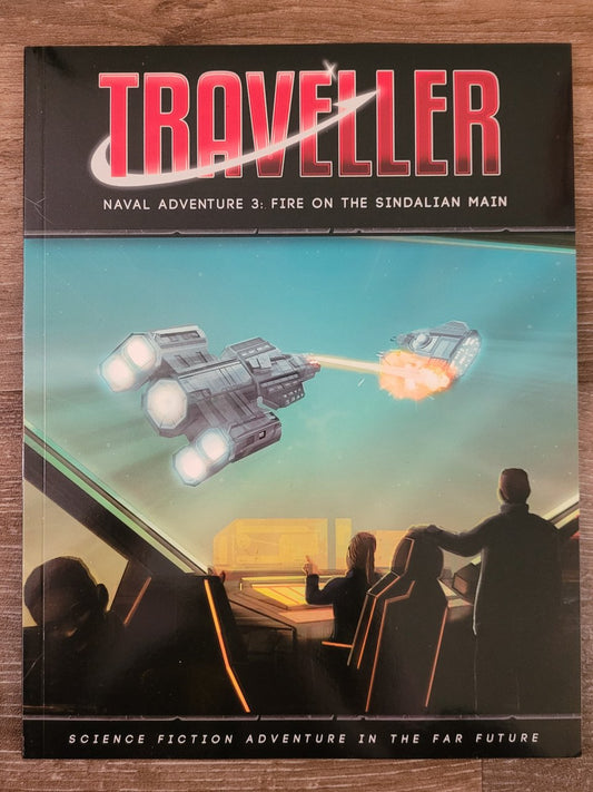 Traveller RPG (Adventure) Fire on the Sindalian Main (*See Per Order Flat Rate Shipping)