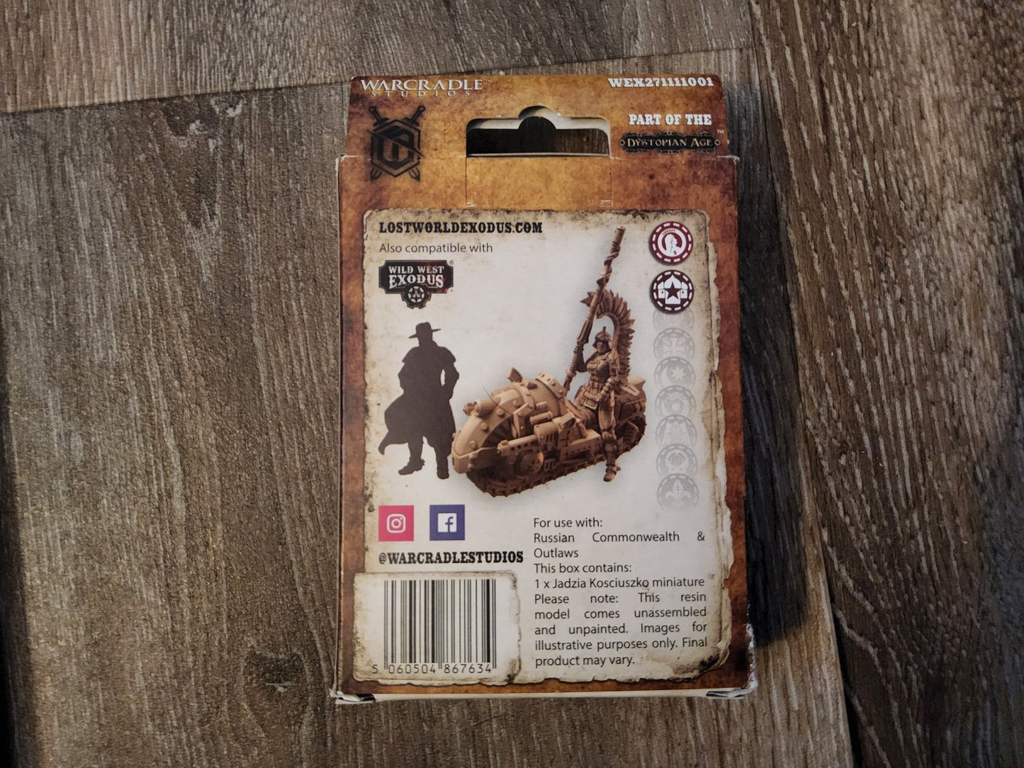 Lost World Exodus Jadzia Kosciuszko Winged Hussar Captain (*See Per Order Flat Rate Shipping)