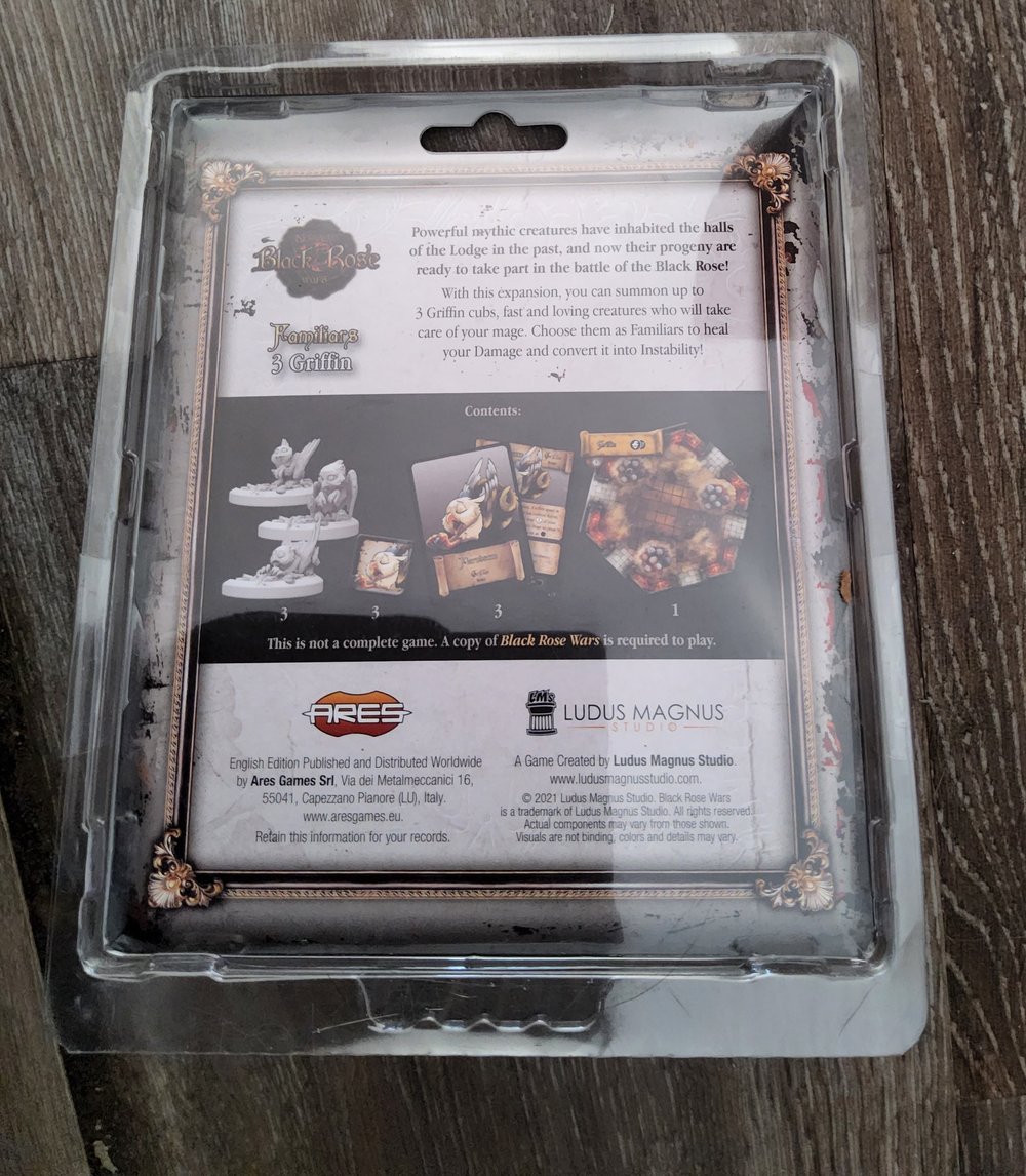 Black Rose Wars Familiars 3 Griffin Expansion (*See Per Order Flat Rate Shipping)