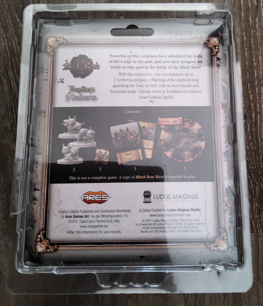 Black Rose Wars Familiars 3 Cerberus Expansion (*See Per Order Flat Rate Shipping)