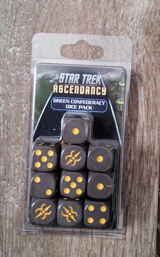 Star Trek Asendancy Breen Confederacy Dice Pack (*See Per Order Flat Rate Shipping)