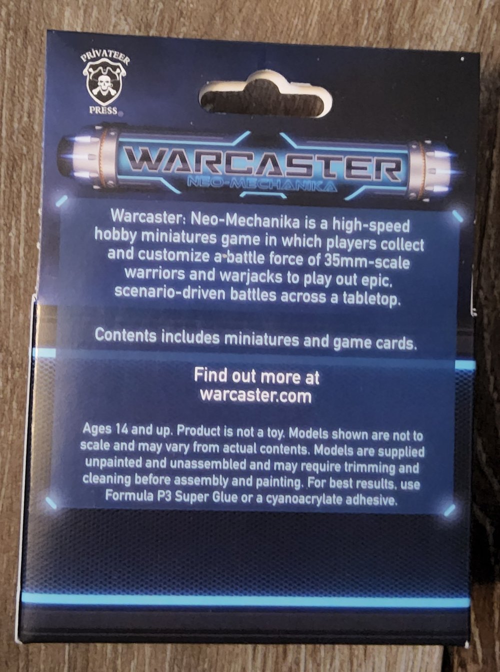 Warcaster The Quartermaster Wild Card Hero Attachment (metal) (*See Per Order Flat Rate Shipping)