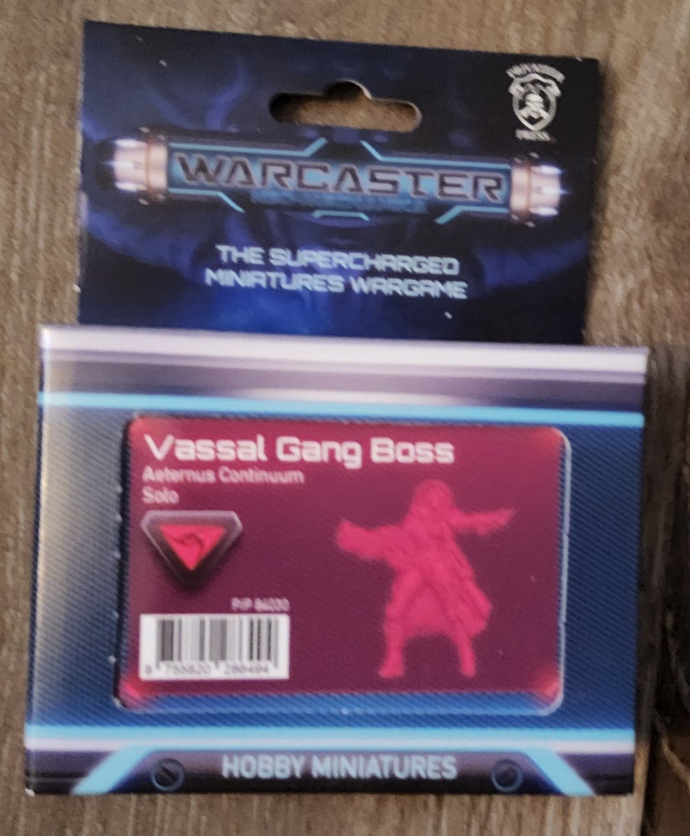 Warcaster Vassal Gang Boss Aeternus Continuum Solo (*See Per Order Flat Rate Shipping)