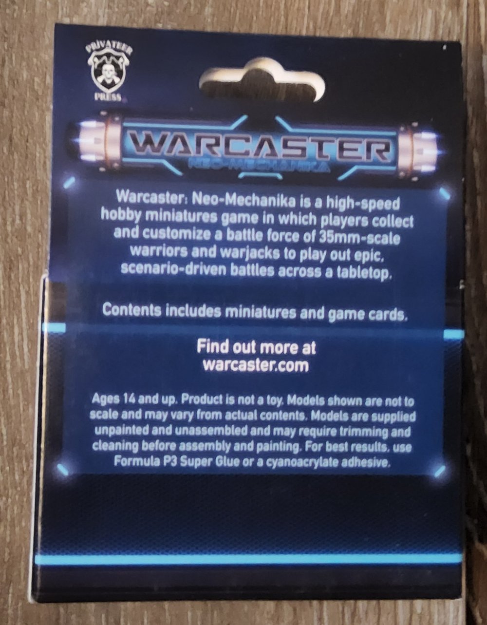 Warcaster Vassal Gang Boss Aeternus Continuum Solo (*See Per Order Flat Rate Shipping)