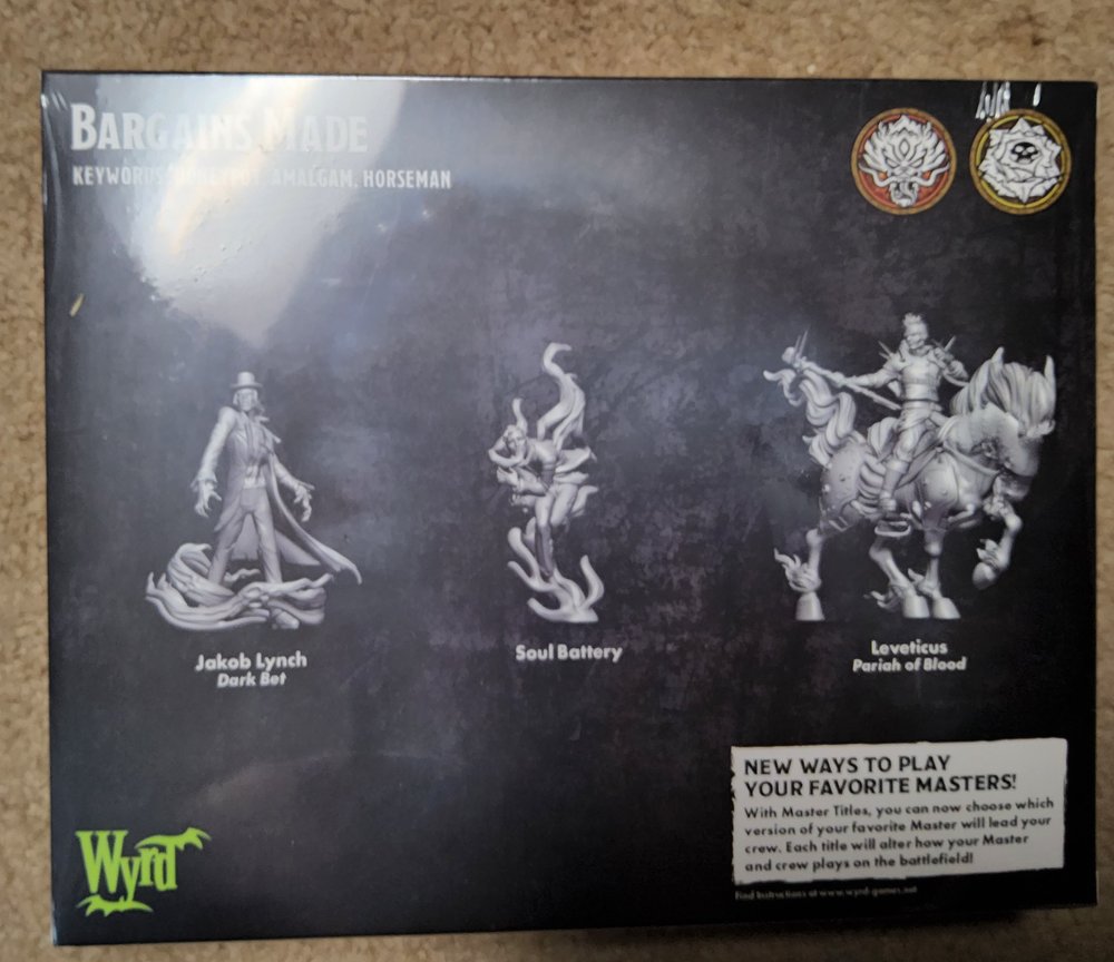 Malifaux (M3E) Bargains Made (*See Per Order Flat Rate Shipping)