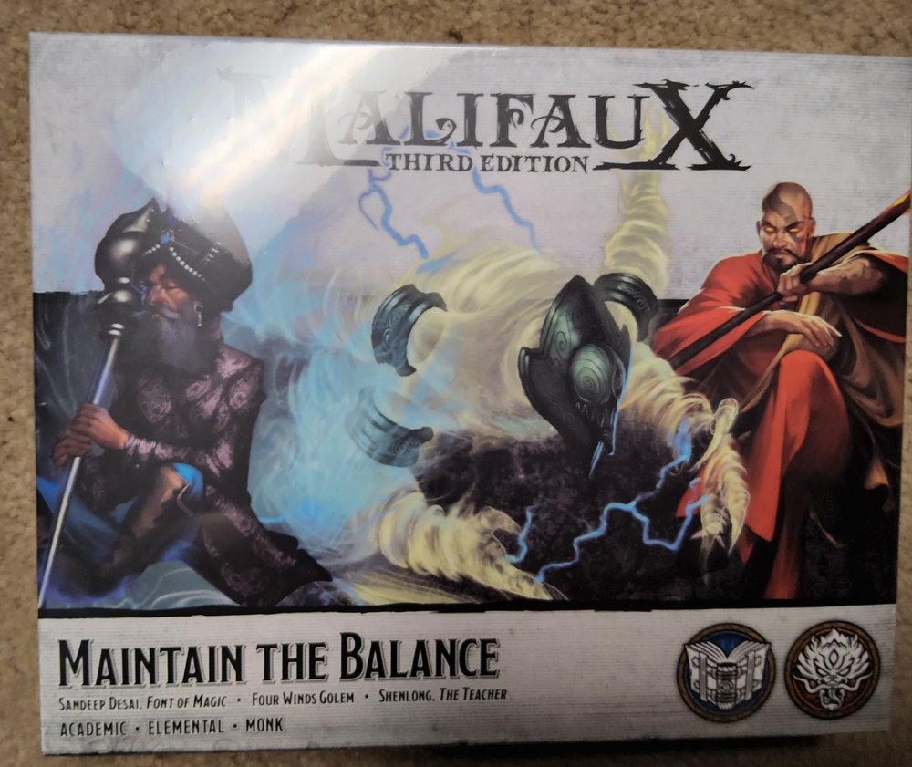 Malifaux (M3E) Mantain the Balance (*See Per Order Flat Rate Shipping)