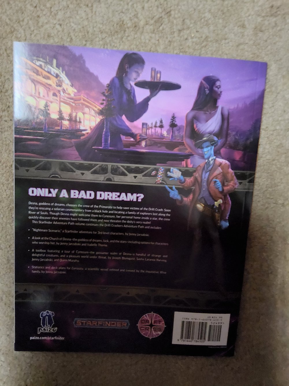 Starfinder RPG Adventure Path Nightmare Scenario (Drif Crashers 2 of 3)