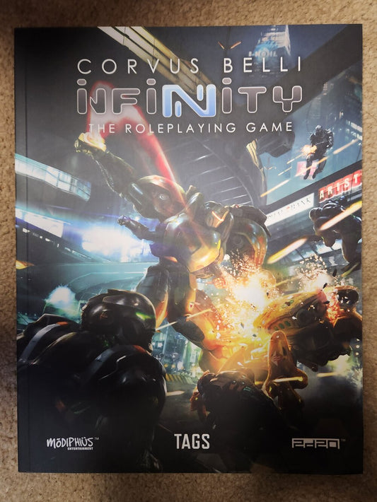 Infinity RPG Tags (*See Per Order Flat Rate Shipping)