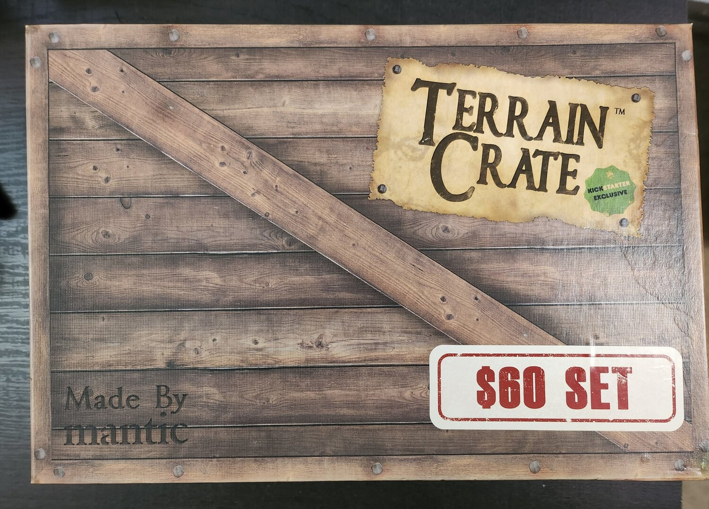 Terrain Crates: Dark Lord's Fortress Mantic Games (*See Per Order Flat Rate Shipping)