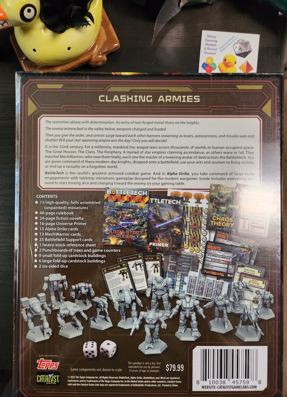 BATTLETECH: ALPHA STRIKE BOX SET (*See Per Order Flat Rate Shipping)