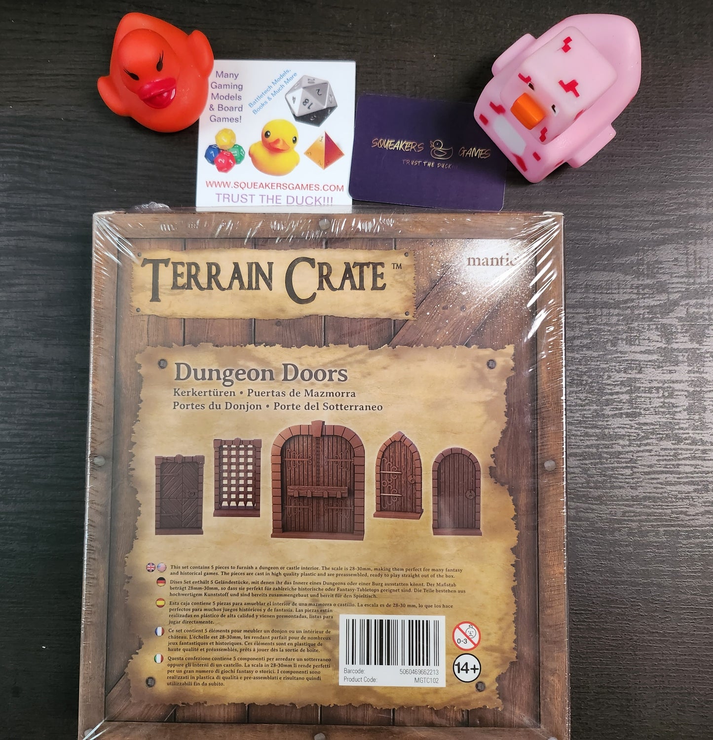 Terrain Crate Dungeon Doors  (*See Per Order Flat Rate Shipping)