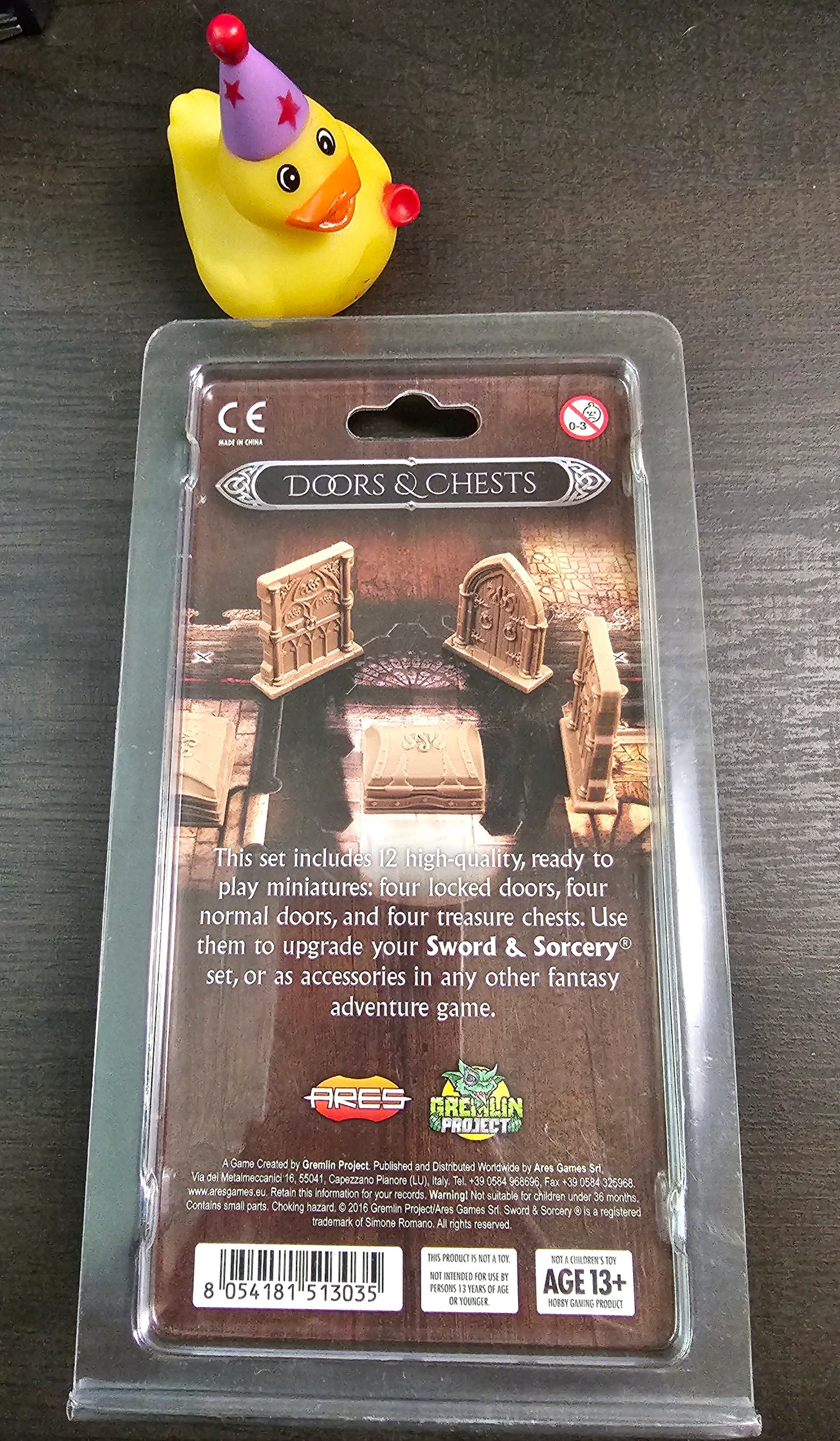 Sword & Sorcery: Doors and Chests (*See Per Order Flat Rate Shipping)