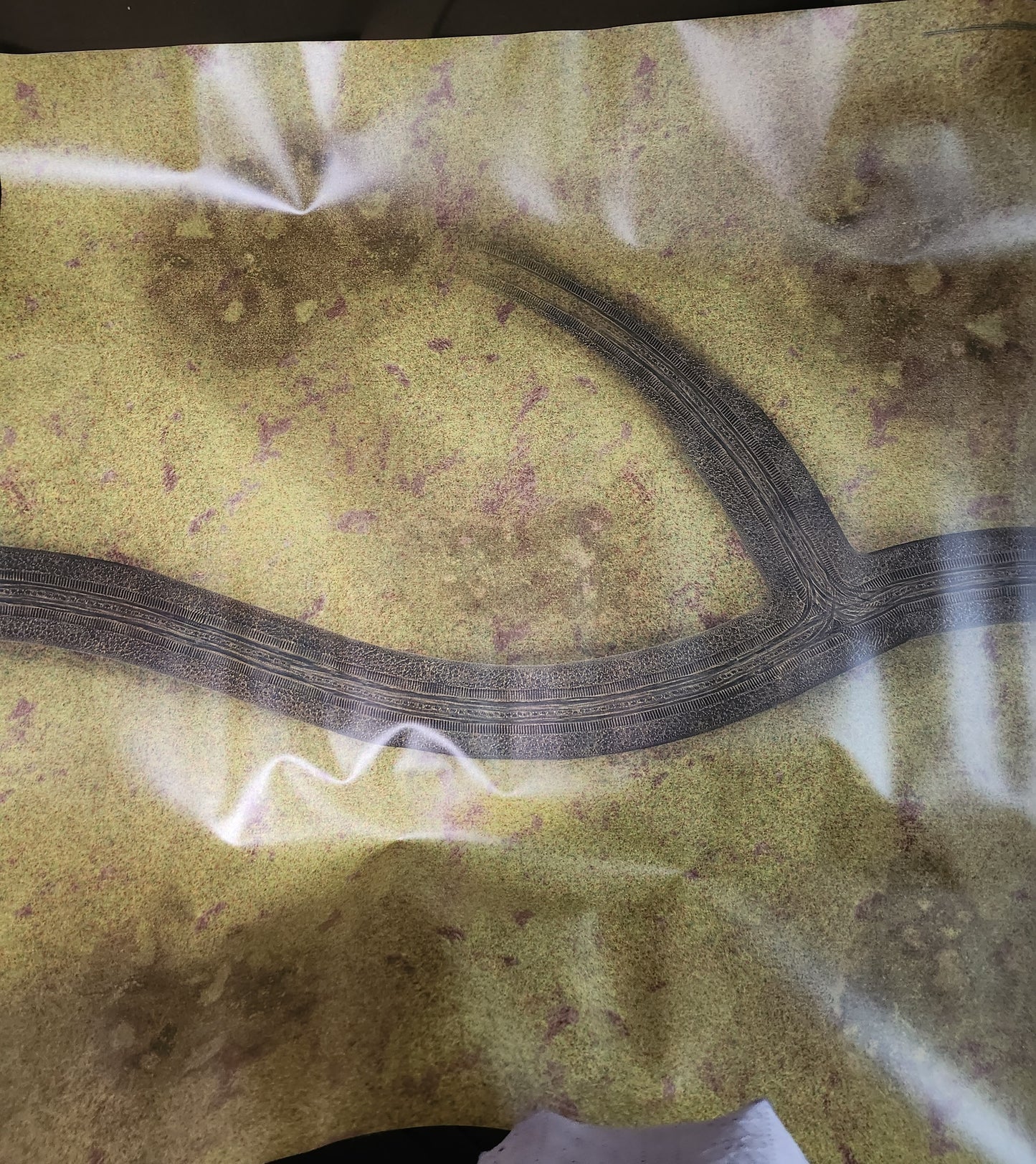 Tanks: Pripyat Marshes game mat 36in x 36in (*See Per Order Flat Rate Shipping)