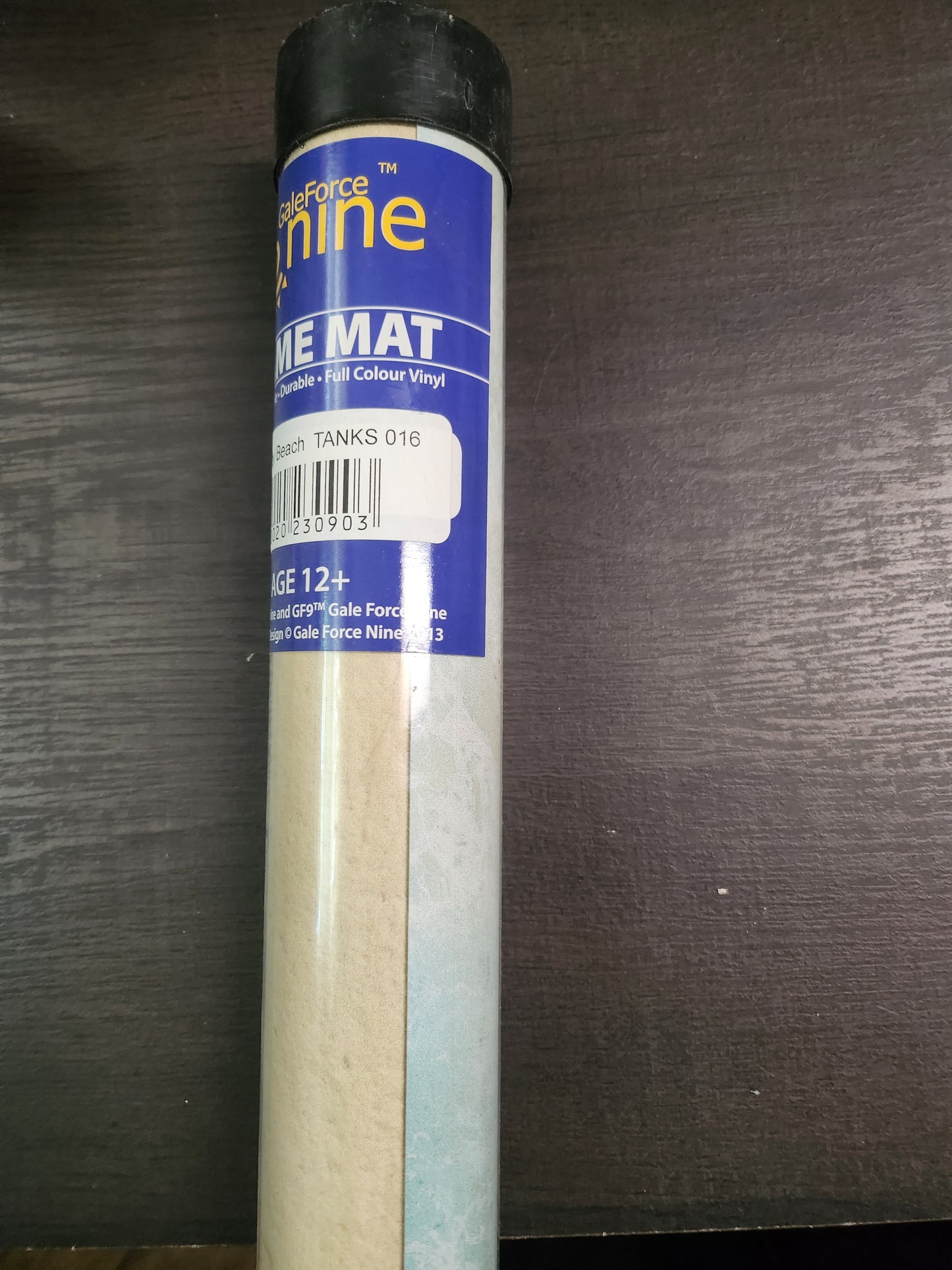 Tanks: Normandy Beach Game Mat 36" x 36" (*See Per Order Flat Rate Shipping)