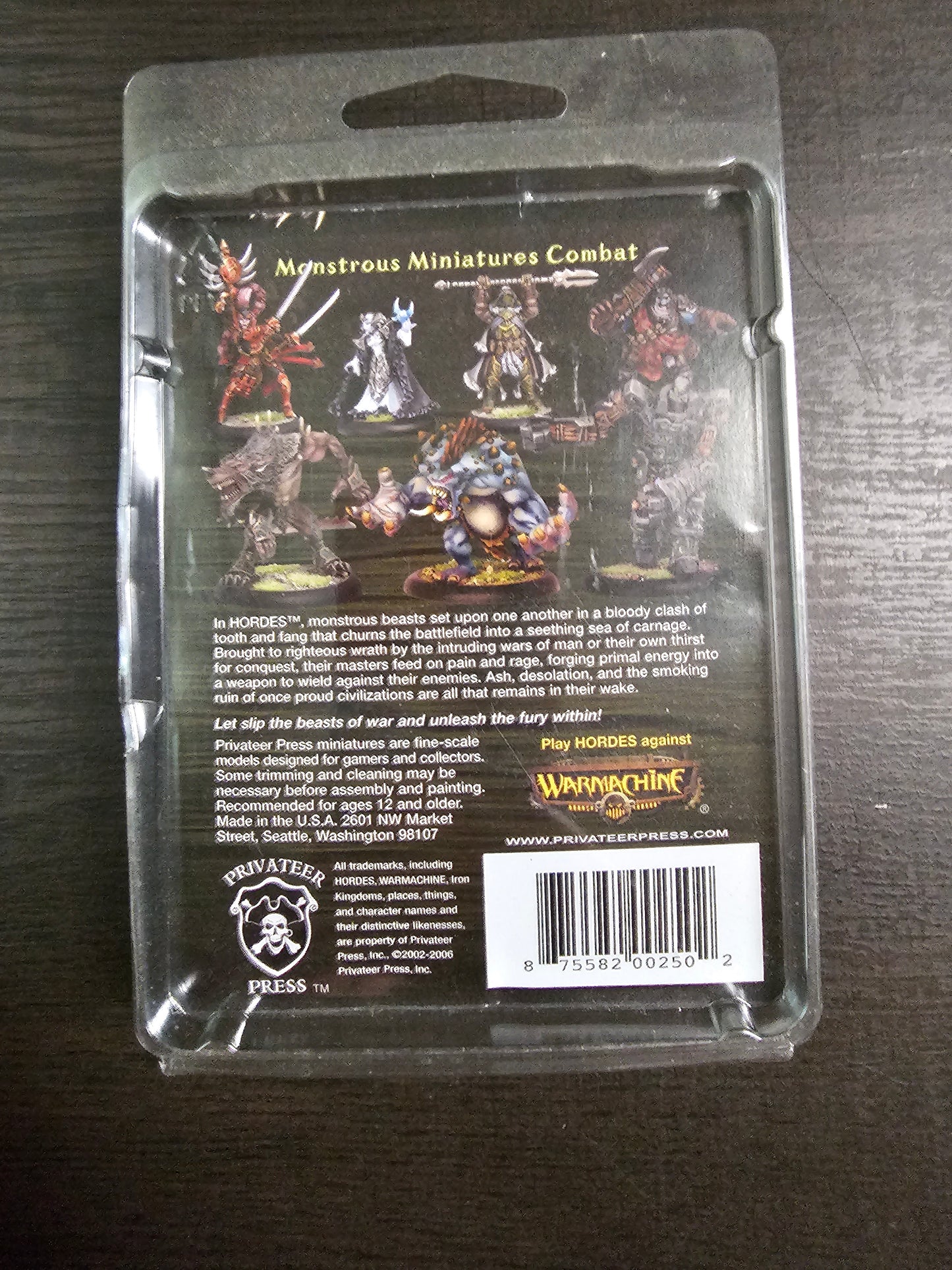 Hordes: circle orboros warlock - Krueger the Stormwrath (*See Per Order Flat Rate Shipping)
