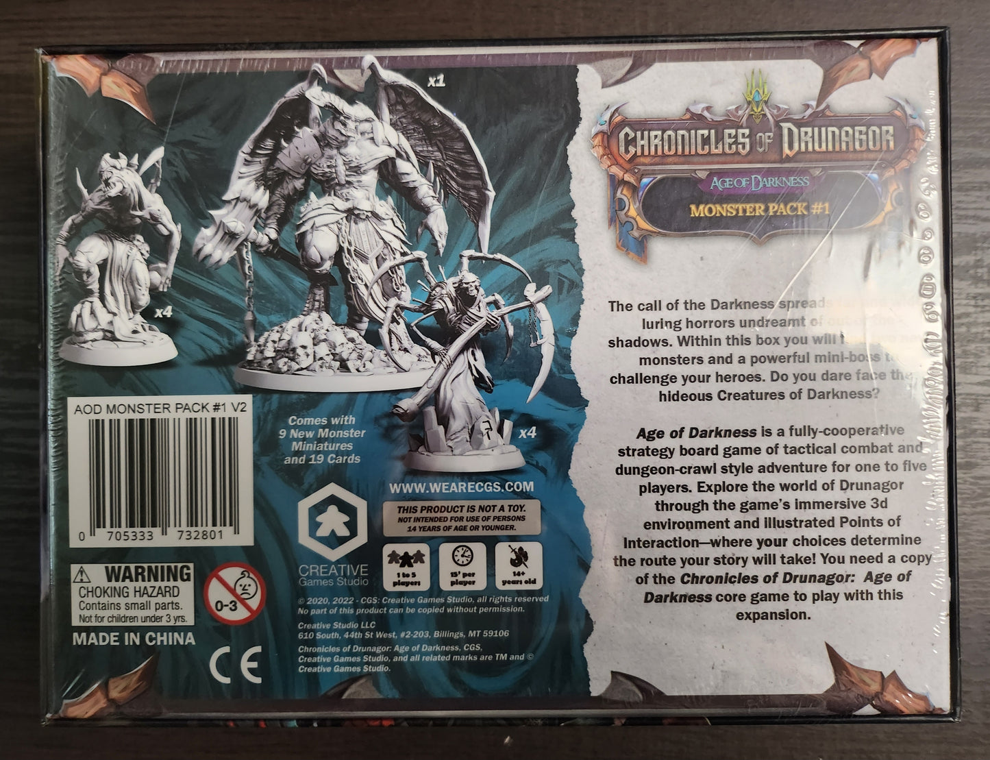 Chronicles of Drunagor Age of Darkness Monster Pack #1 (*See Per Order Flat Rate Shipping)