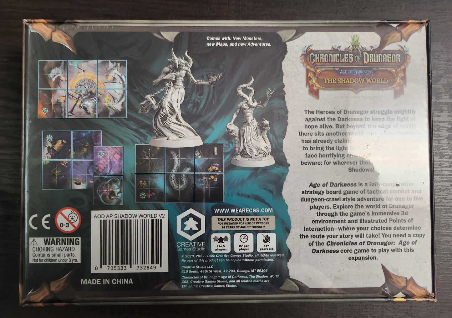 Chronicles of Drunagor Age of Darkness The Shadow World (*See Per Order Flat Rate Shipping)
