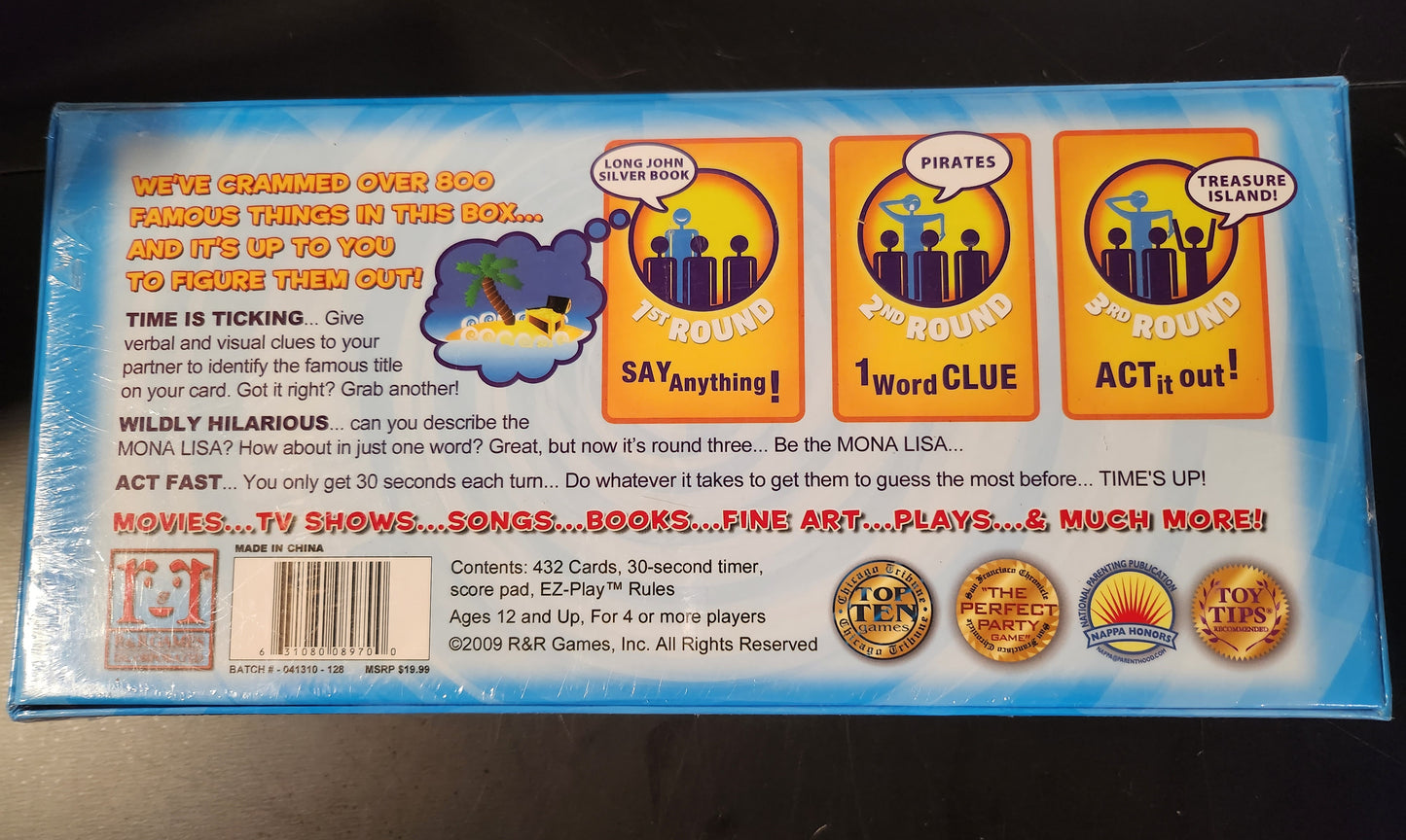 Time's up!: Title Recall! (*See Per Order Flat Rate Shipping)