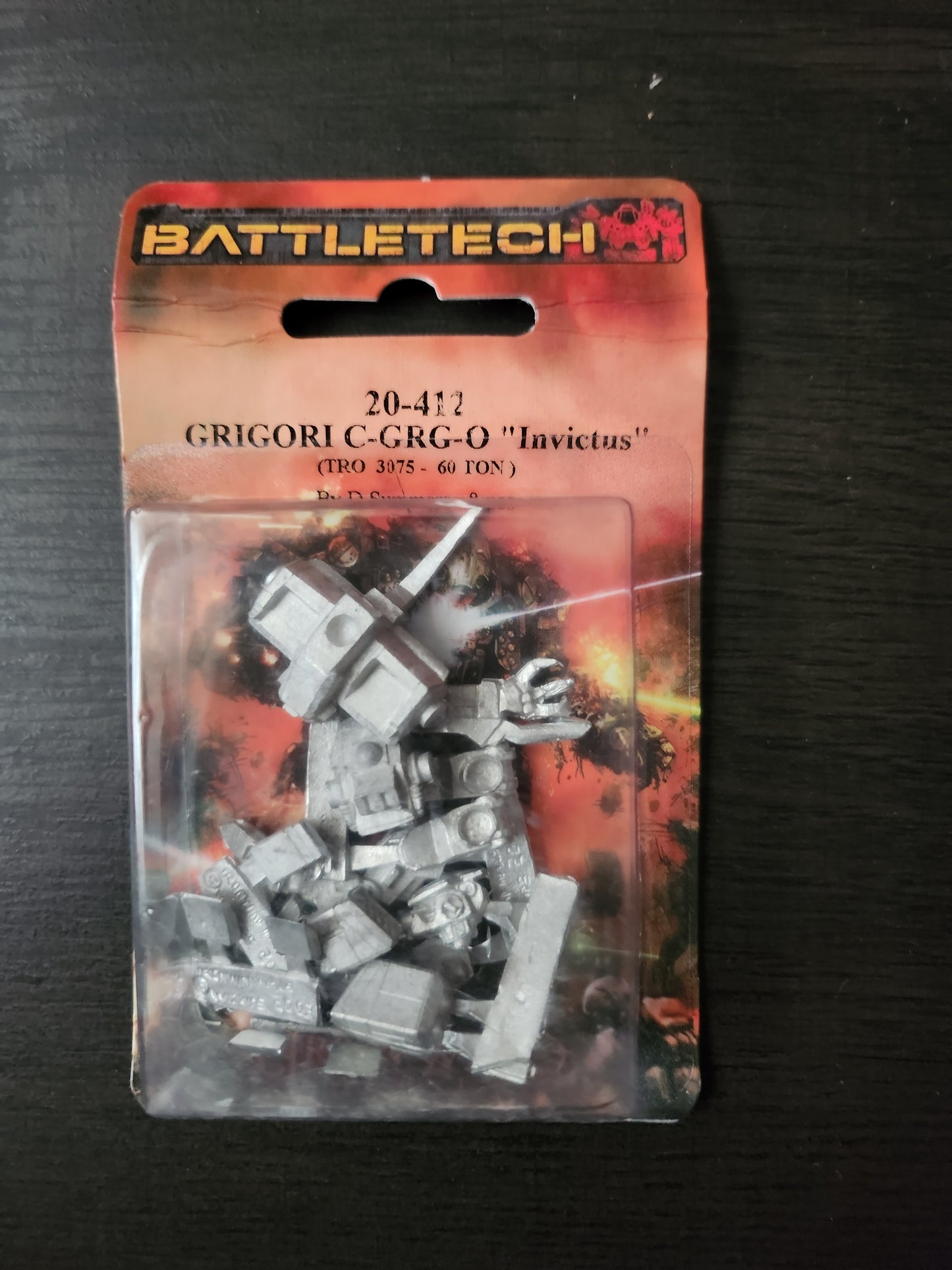 BattleTech: 20-412 Grigori C-GRG-O Invictus (*See Per Order Flat Rate Shipping)