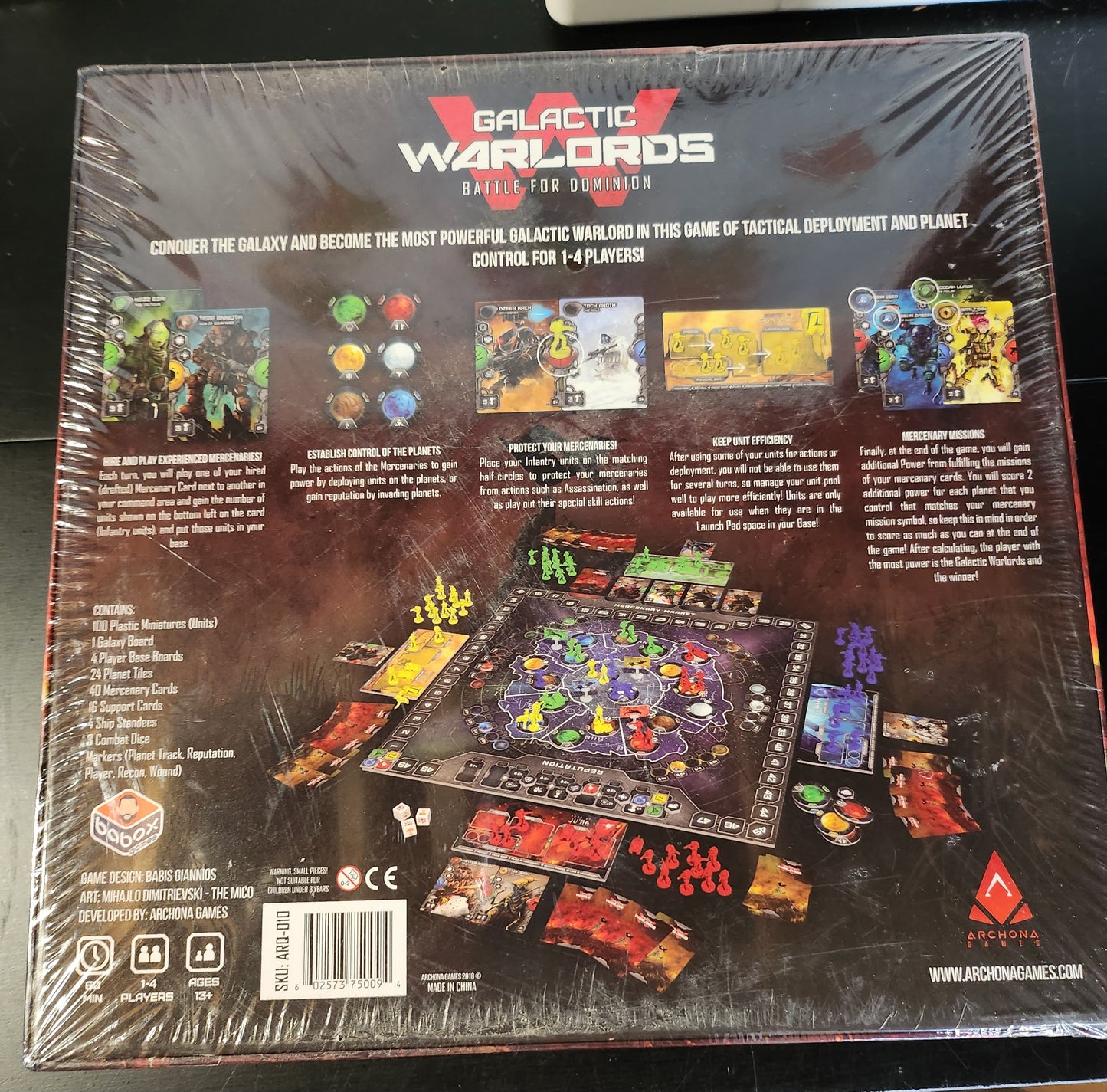 Galactic Warlords (*See Per Order Flat Rate Shipping)