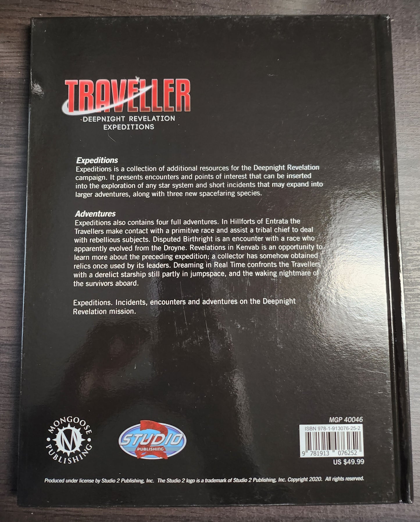 Traveller RPG DEEPNIGHT REVELATION 6: EXPEDITIONS (*See Per Order Flat Rate Shipping)