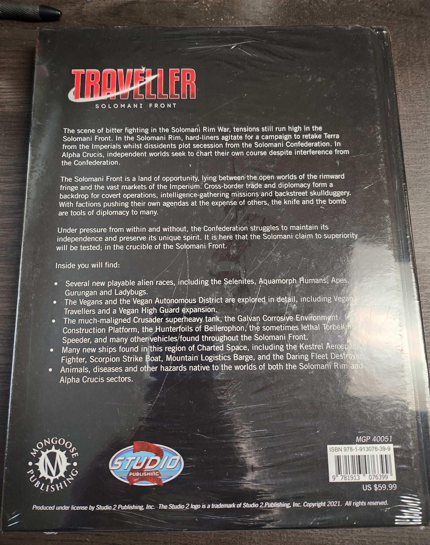 Traveller RPG SOLOMANI FRONT (*See Per Order Flat Rate Shipping)