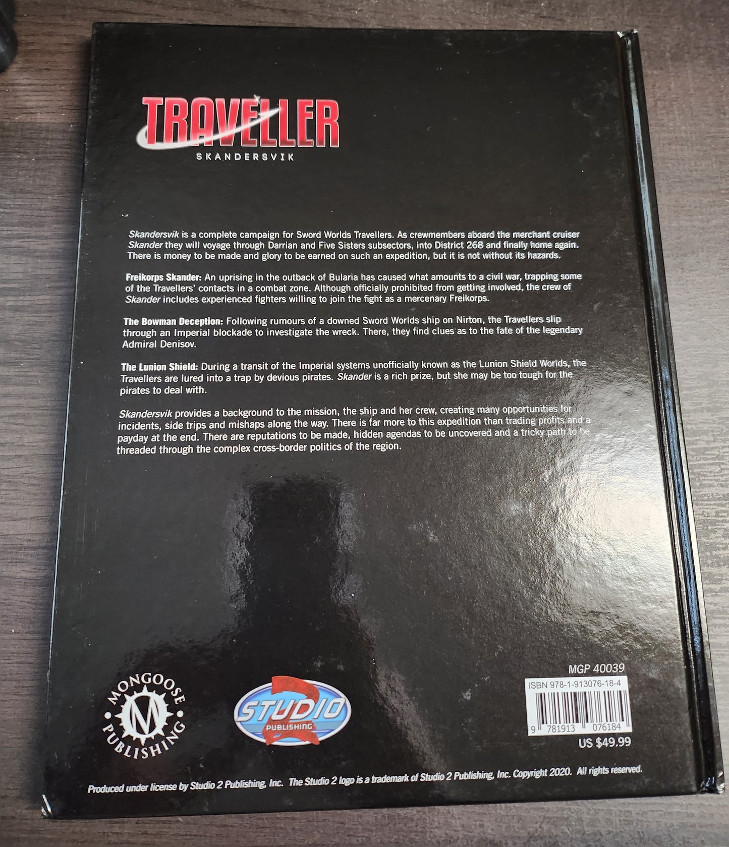 Travellerv RPG SKANDERSVIK (*See Per Order Flat Rate Shipping)