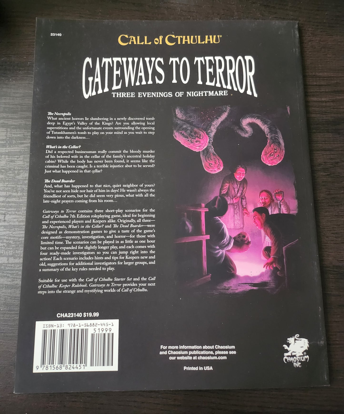Call of Cthulhu: Gateways to Terror (*See Per Order Flat Rate Shipping)