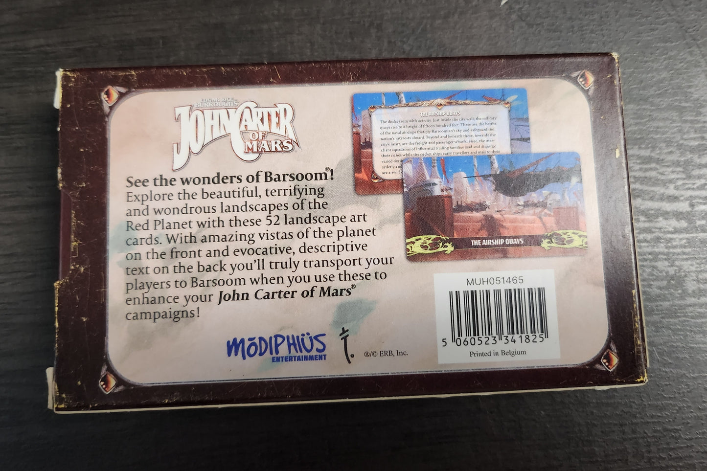 John Carter of Mars: Landscape Art Location Deck (*See Per Order Flat Rate Shipping)