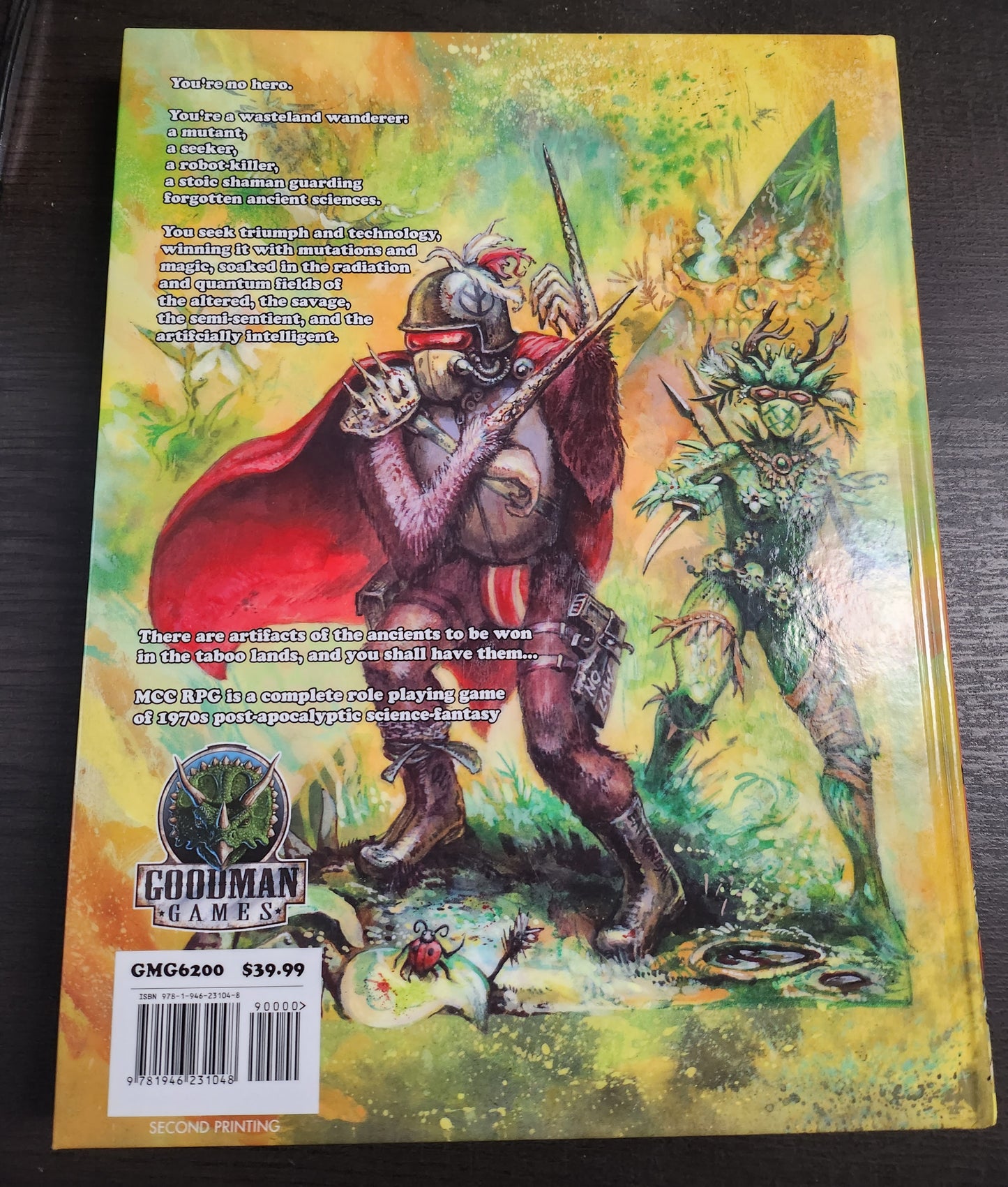 Mutant Crawl Classics RPG 2nd printing (*See Per Order Flat Rate Shipping)