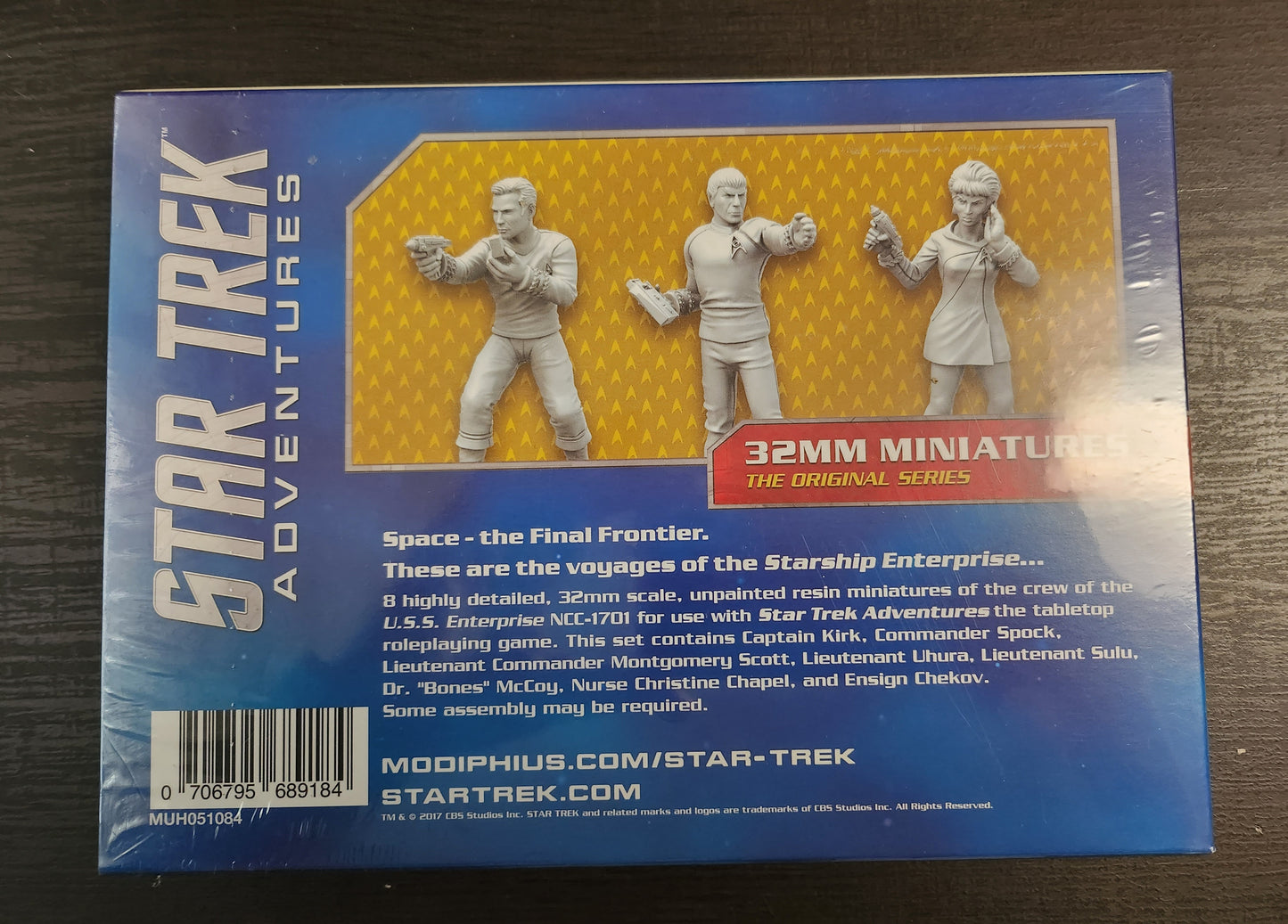 Star Trek Adventures: Original Series 32mm Minis (*See Per Order Flat Rate Shipping)