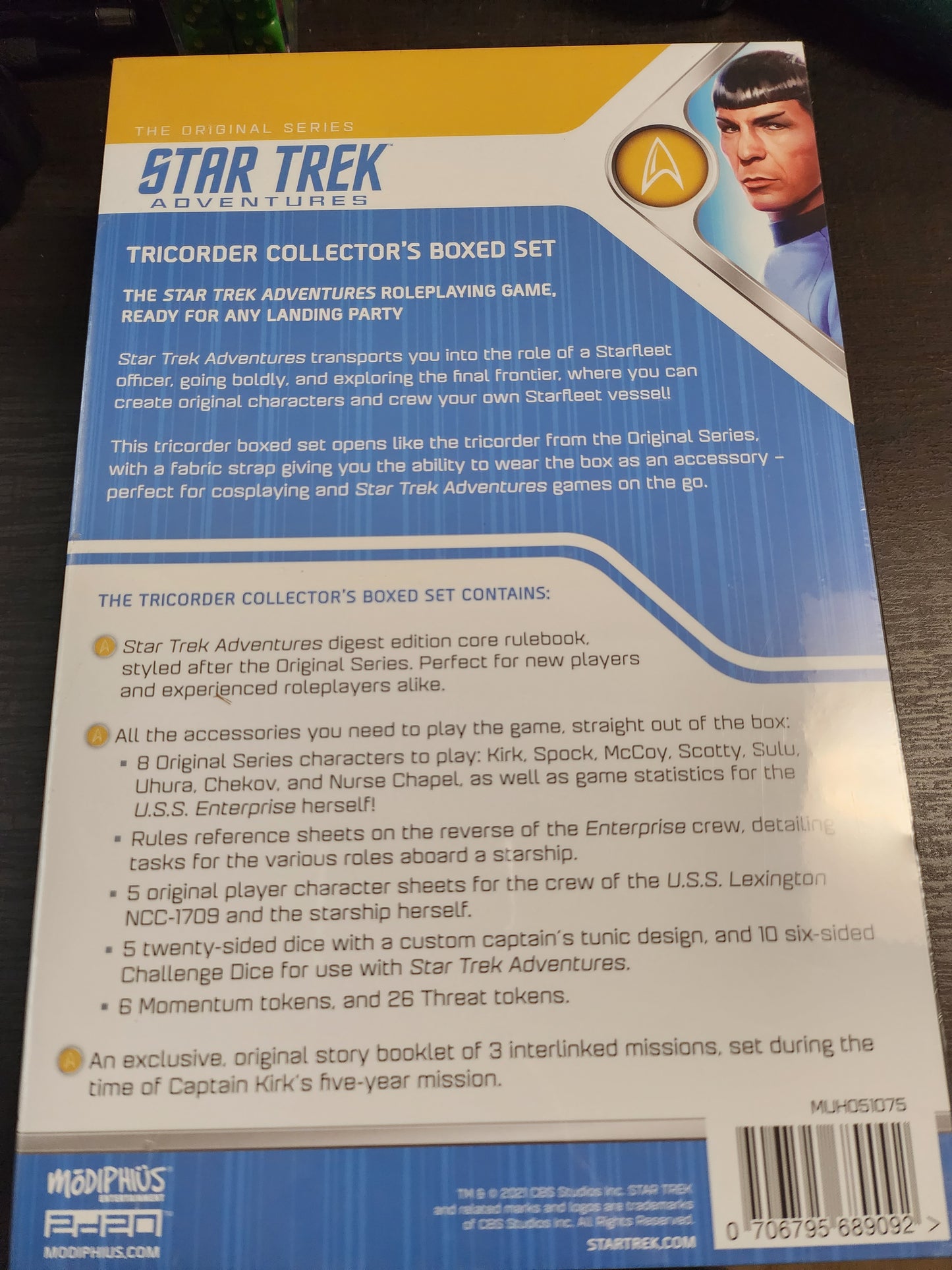 Star Trek Adventures: Tricorder Collector's Box Set (*See Per Order Flat Rate Shipping)
