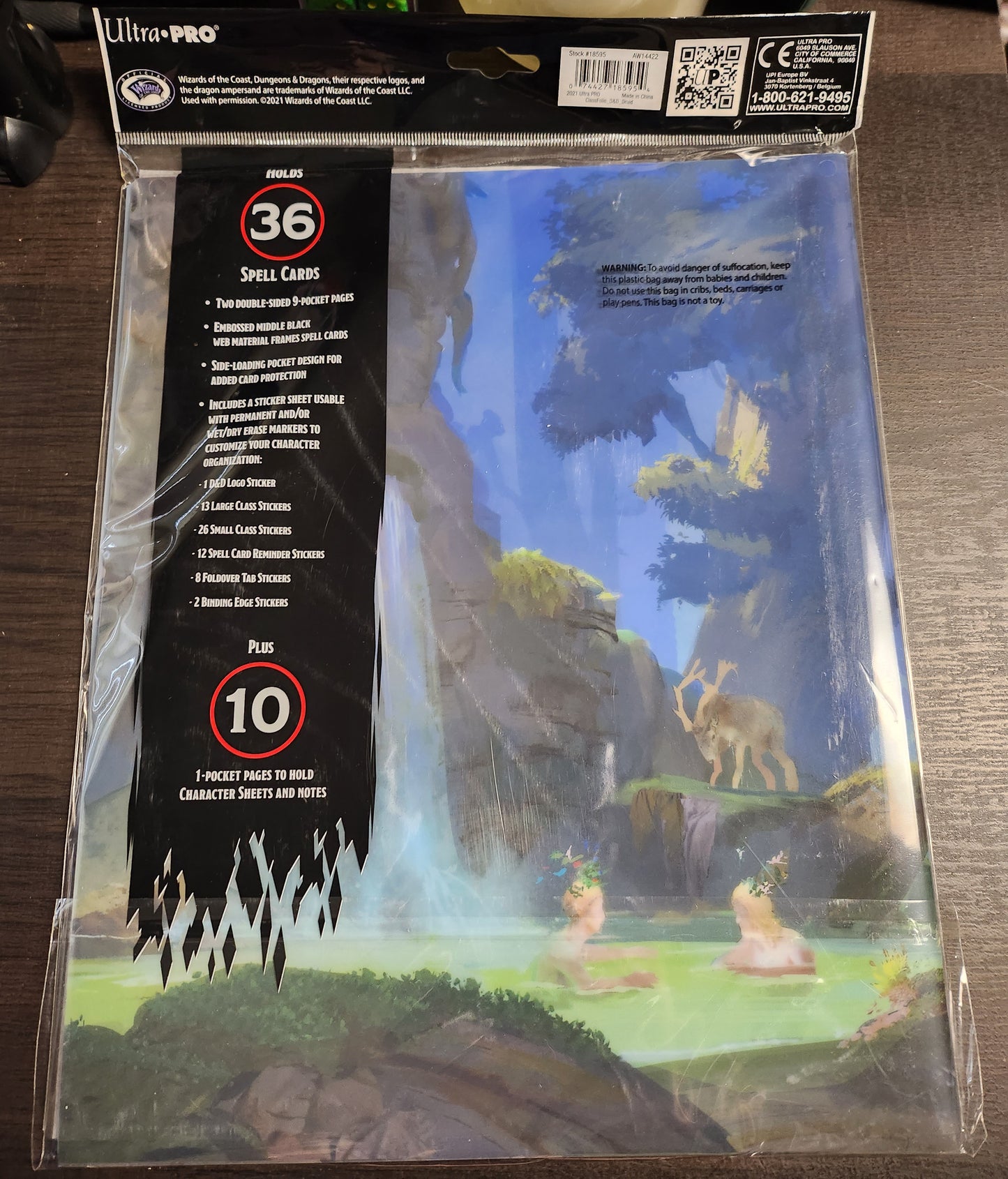 DUNGEONS & DRAGONS D&D Class Folio Druid Ultra Pro (*See Per Order Flat Rate Shipping)