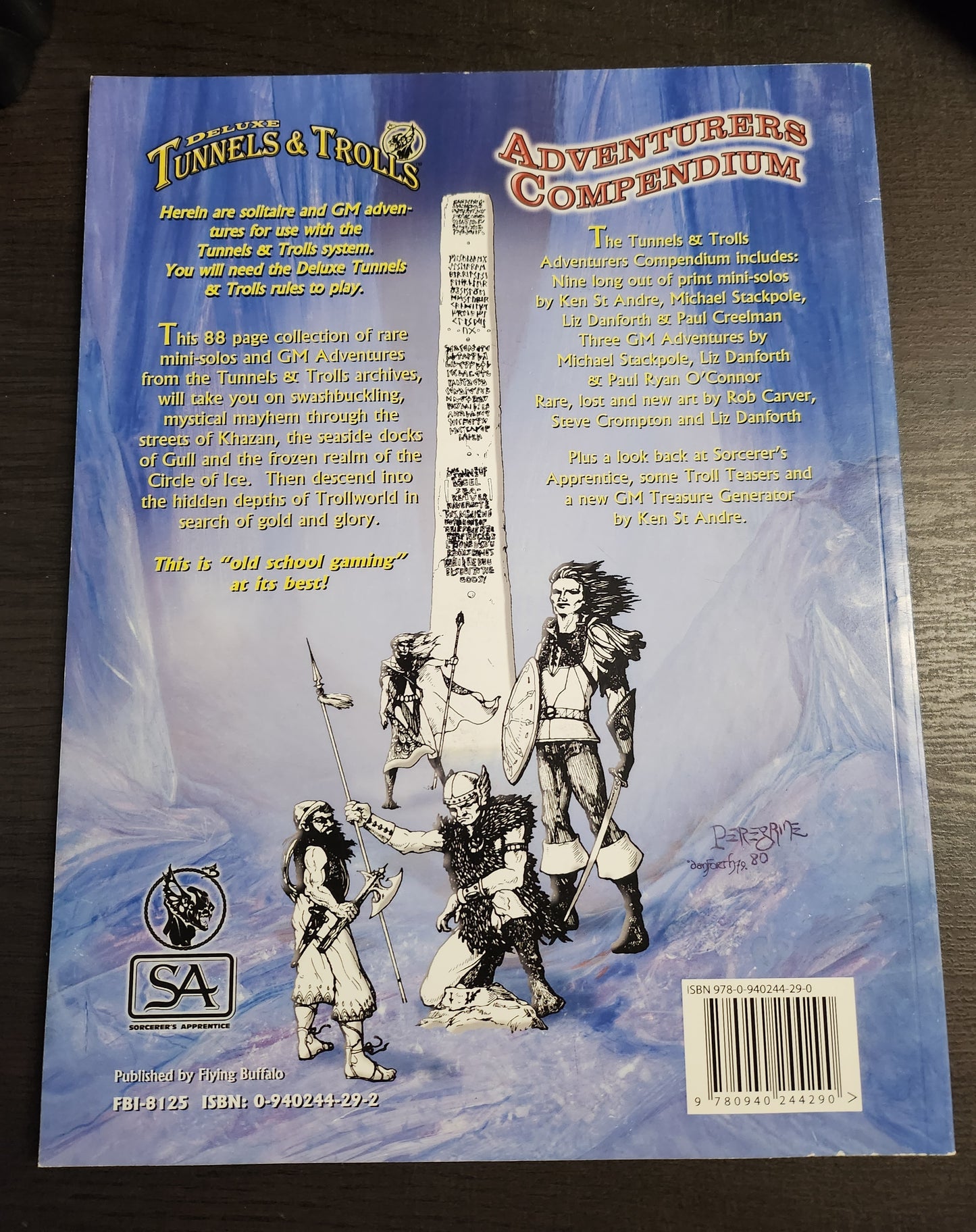 Deluxe Tunnels & Trolls Adventurers Compendium (*See Per Order Flat Rate Shipping)
