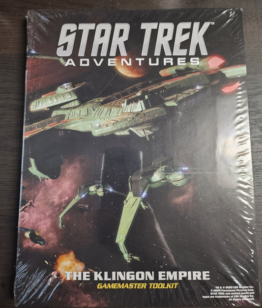 Star Trek Adventures: The Klingon Empire Gamemaster Toolkit (*See Per Order Flat Rate Shipping)