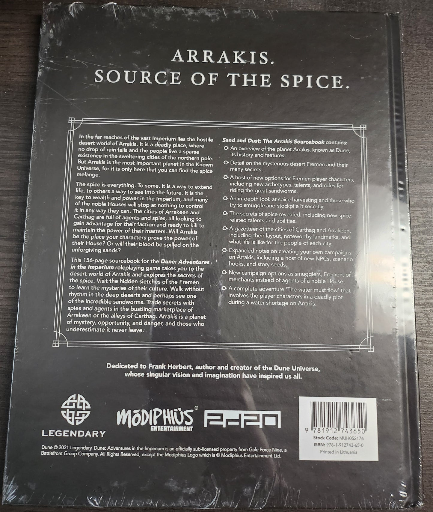 Dune: Adventures in the Imperium: Sand and Dust (*See Per Order Flat Rate Shipping)