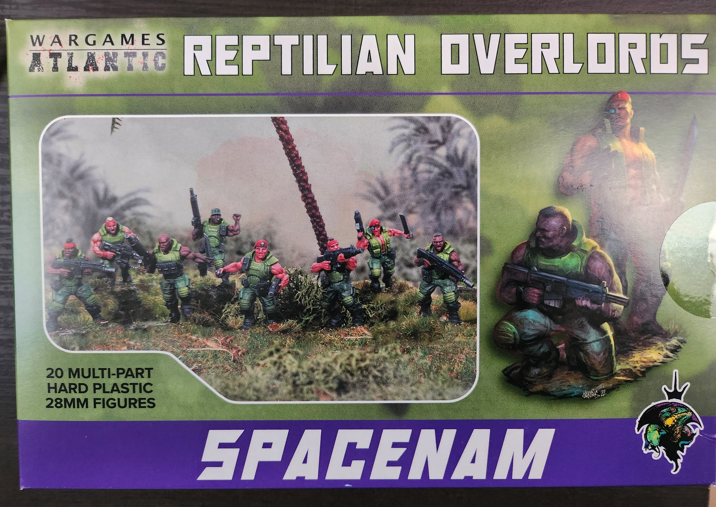 Wargames Atlantic Reptilian Overlords Spacenam (20)(*See Per Order Flat Rate Shipping)