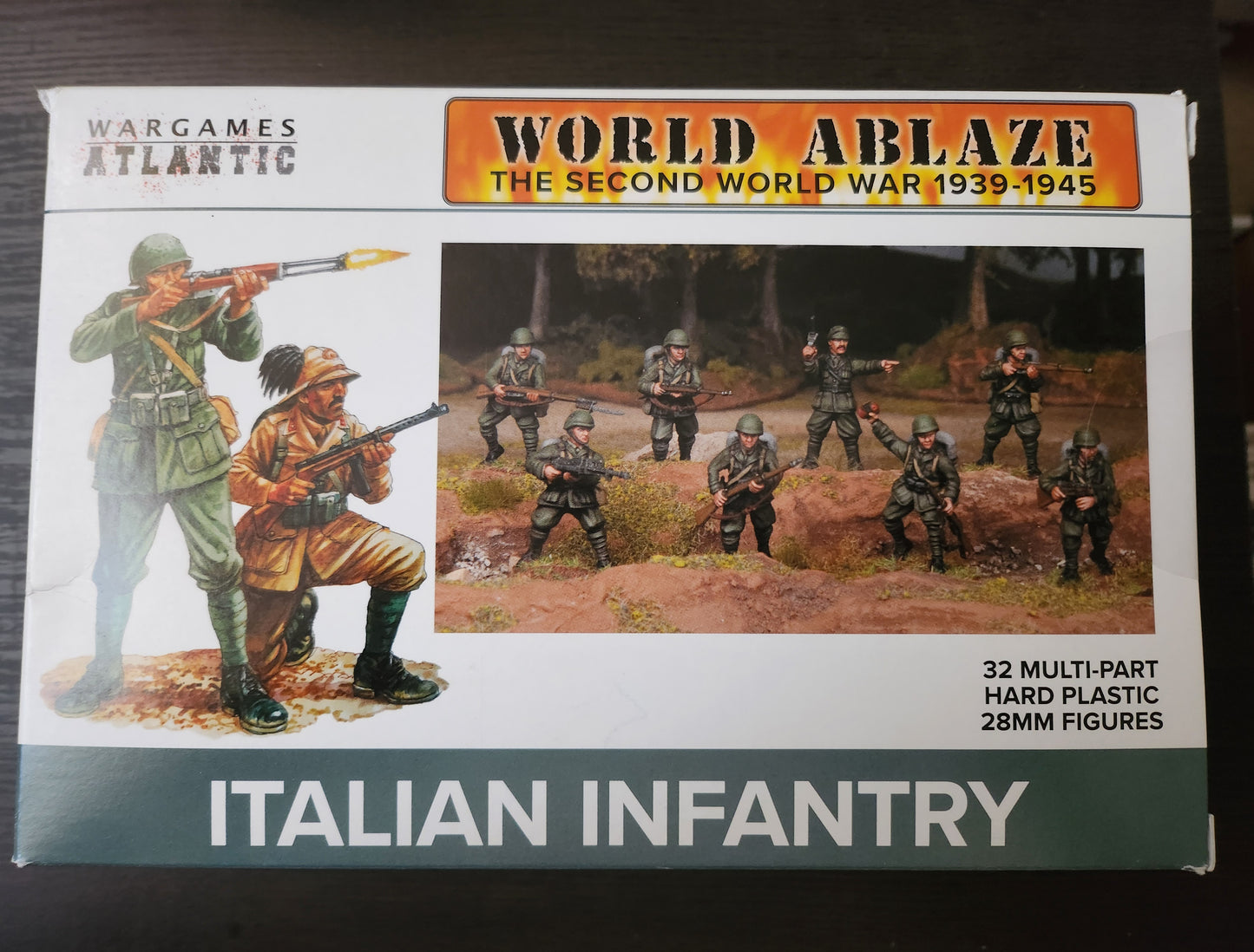 Wargames Atlantic Italian Infantry (*See Per Order Flat Rate Shipping)