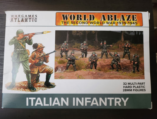 Wargames Atlantic Italian Infantry (*See Per Order Flat Rate Shipping)