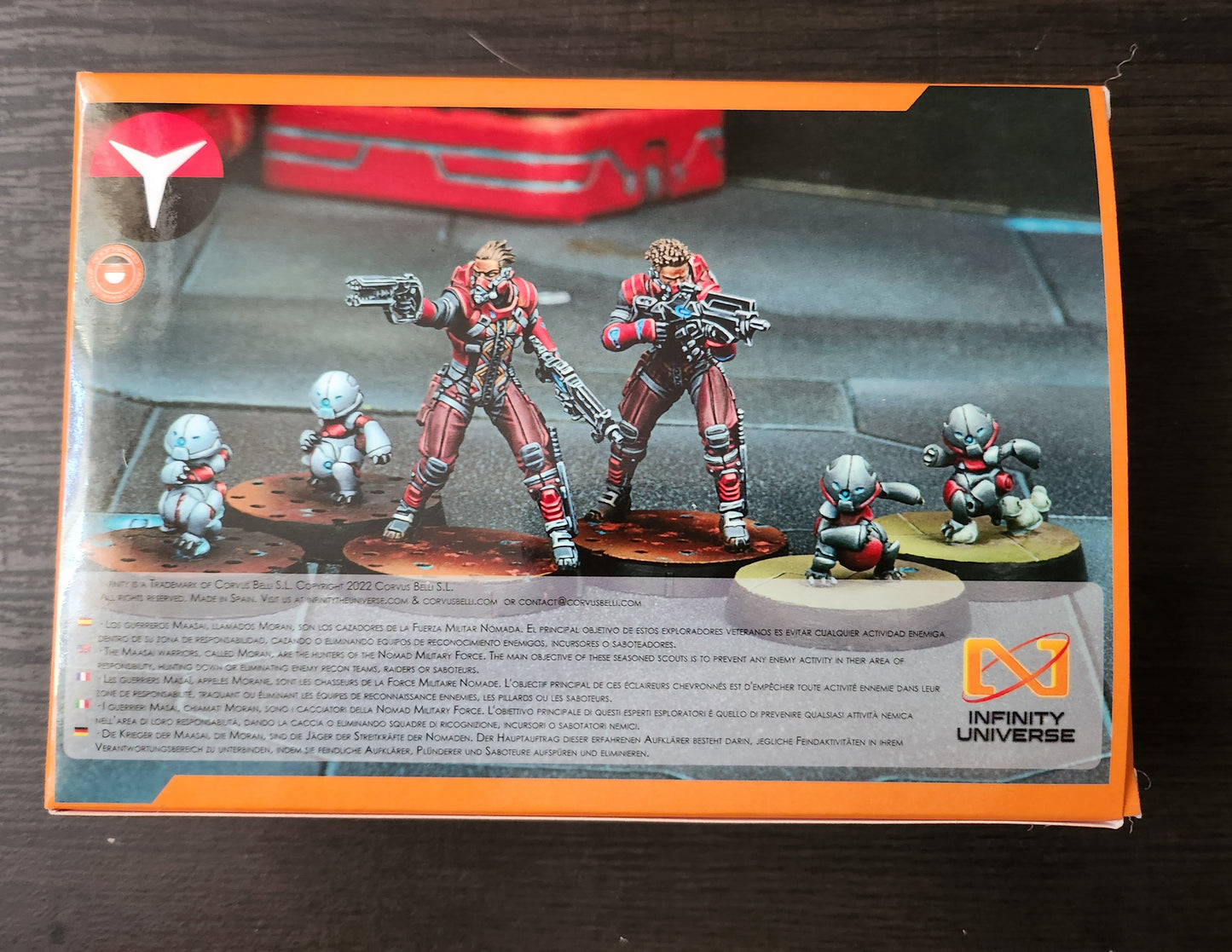 Infinity RPG (#978) Moran Maasai Hunters (*See Per Order Flat Rate Shipping)