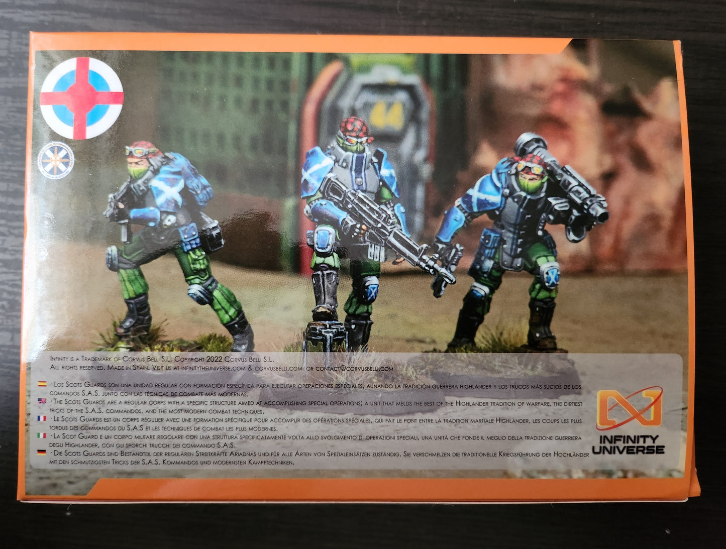 Infinity (#969) Scots Guard Ariadna (*See Per Order Flat Rate Shipping)