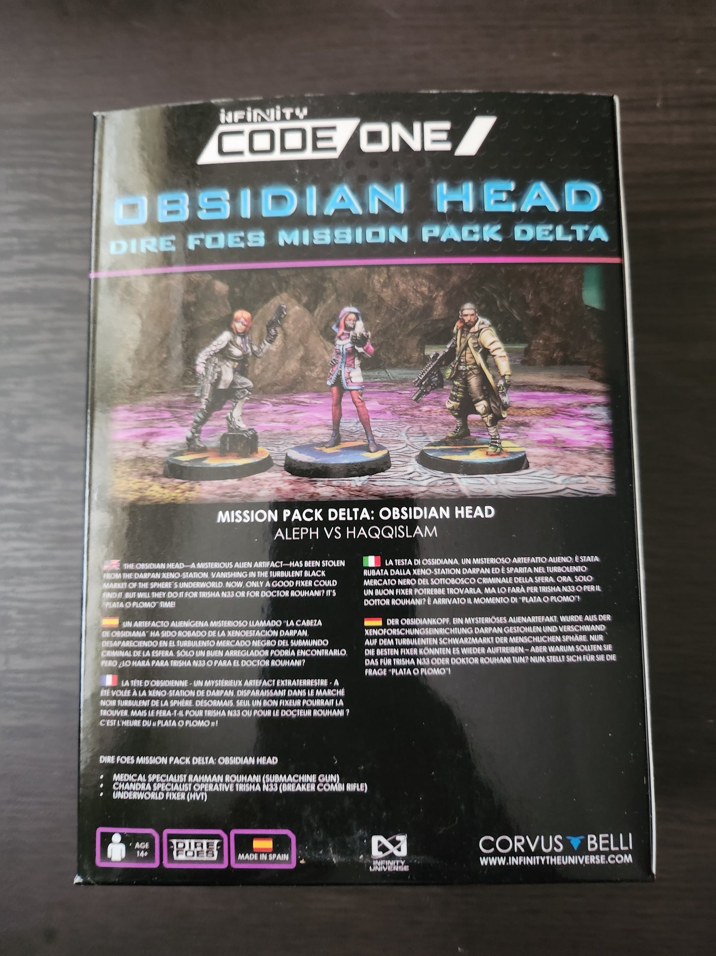 Infinity CodeOne Obsidan Head (*See Per Order Flat Rate Shipping)