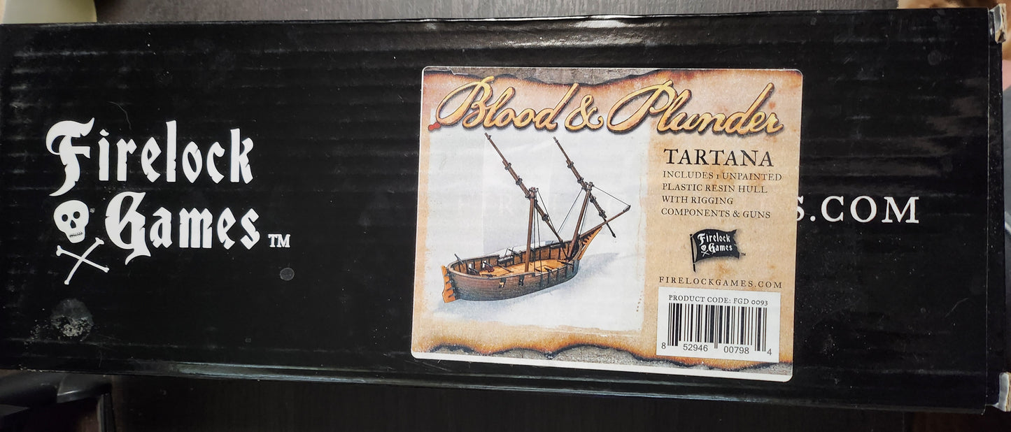 Blood & Plunder Ship Tartana (*See Per Order Flat Rate Shipping)